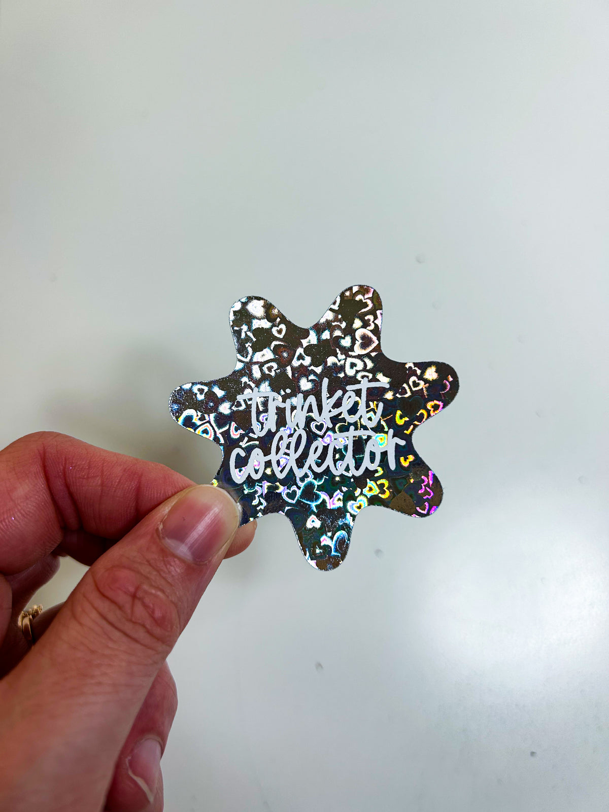 Trinket Collector | Foiled Die Cut Sticker *NOT WATERPROOF*