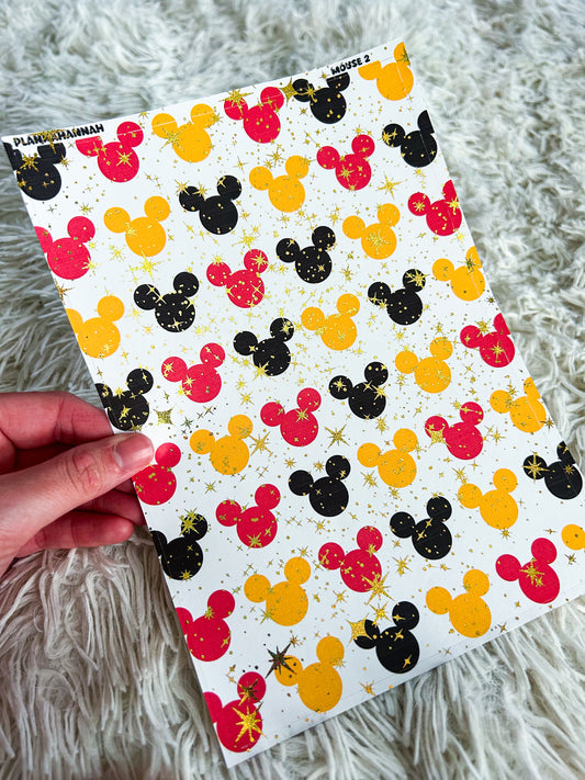 Mouse 2 | Foiled A5 Paper