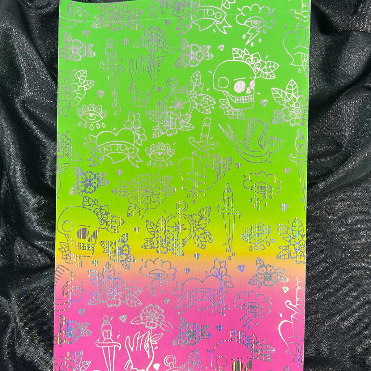 Neon Ombre | Celebrate After Dark A5 Background Paper