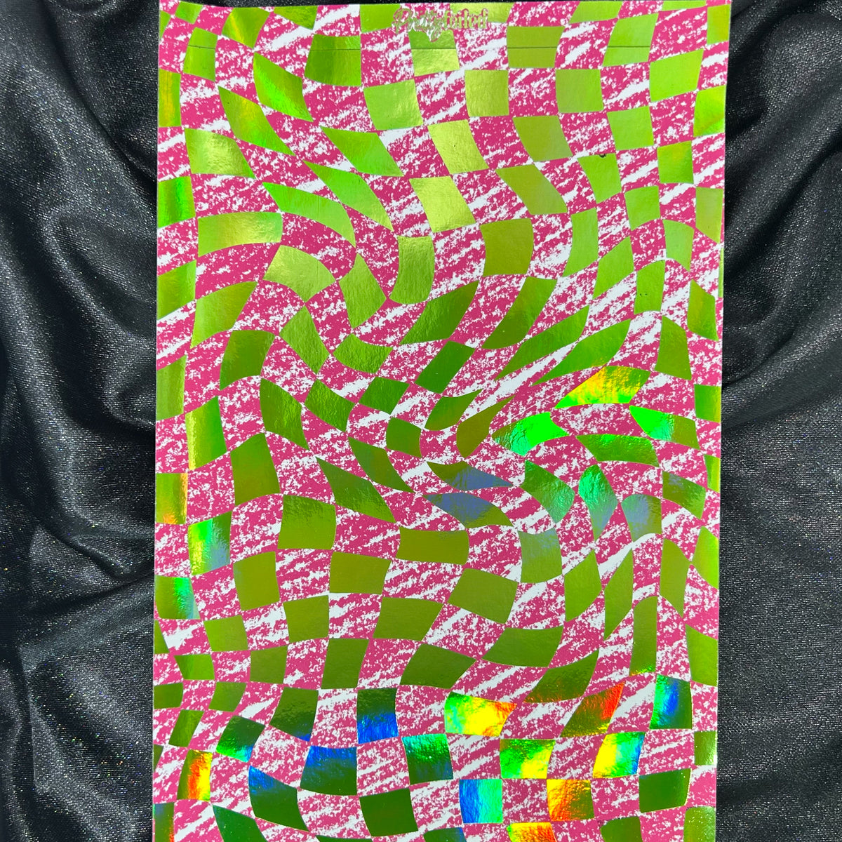 Pink Crayon | Celebrate After Dark A5 Background Paper