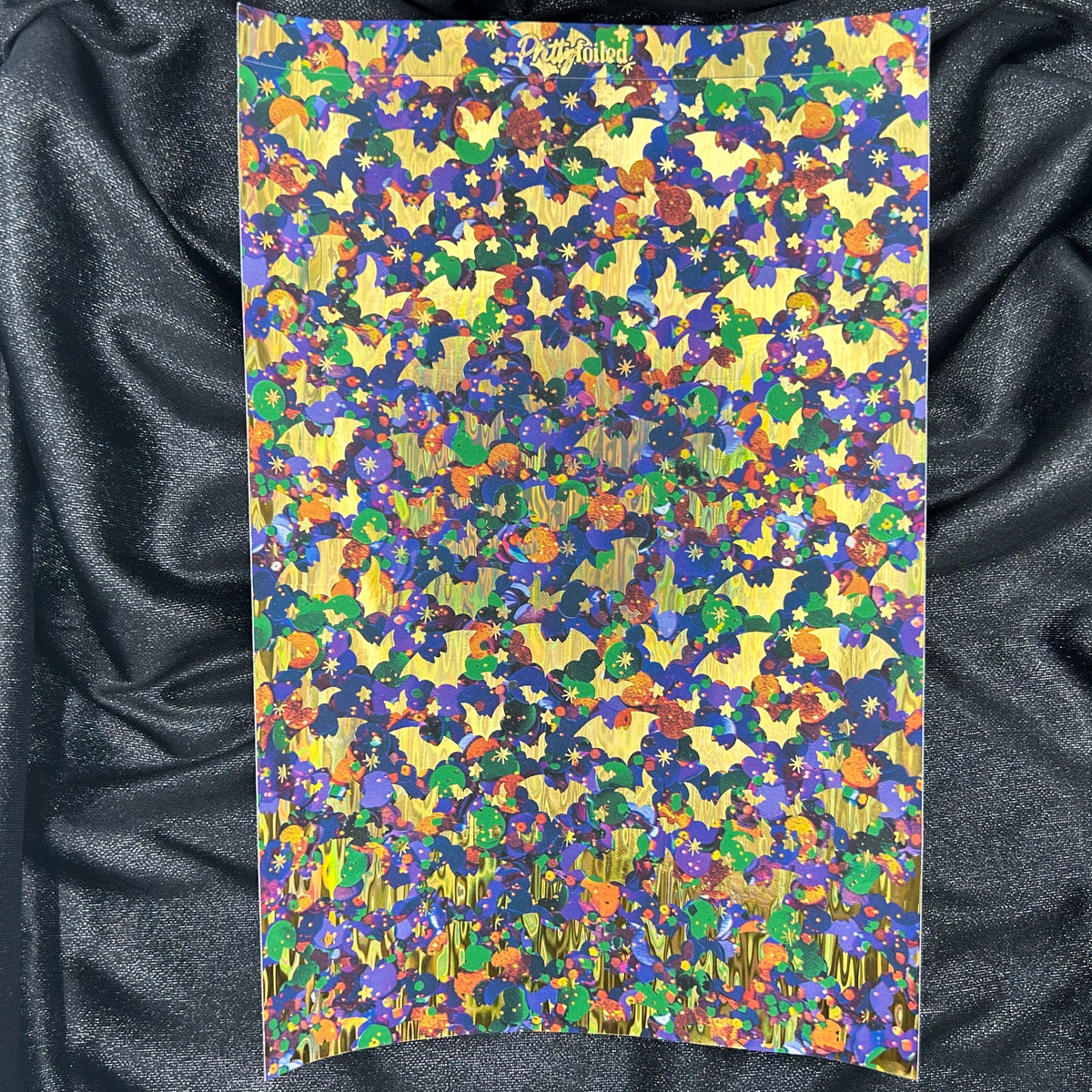 Spooky Glitter | Halloween After Dark A5 Background Paper
