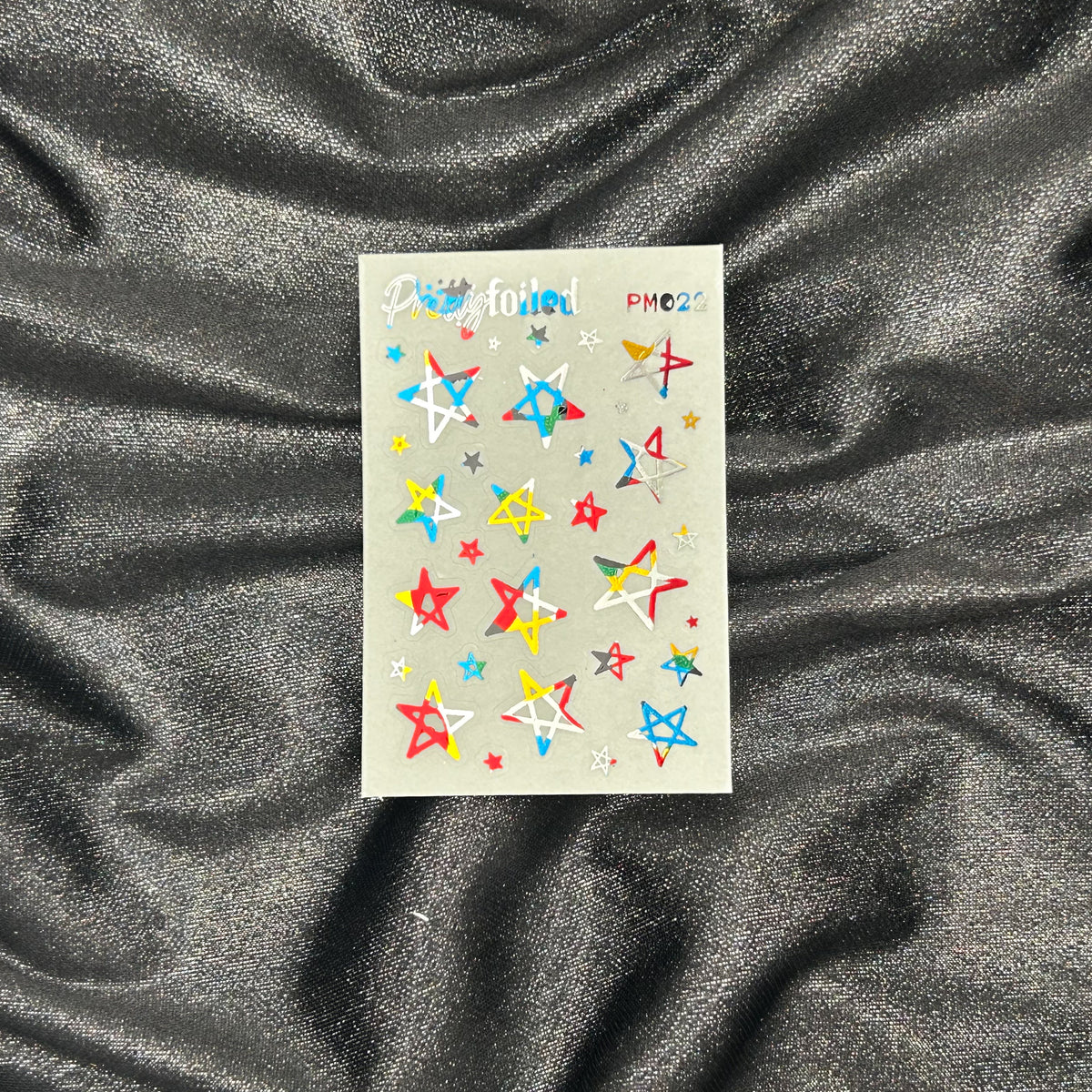 Hand Drawn Stars - Pretty Mini 022 | Foiled Deco
