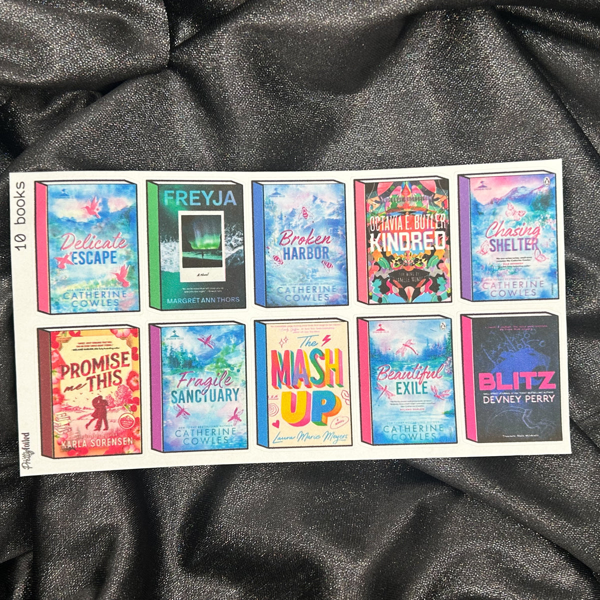 10 Books | Custom Book Journal Sticker