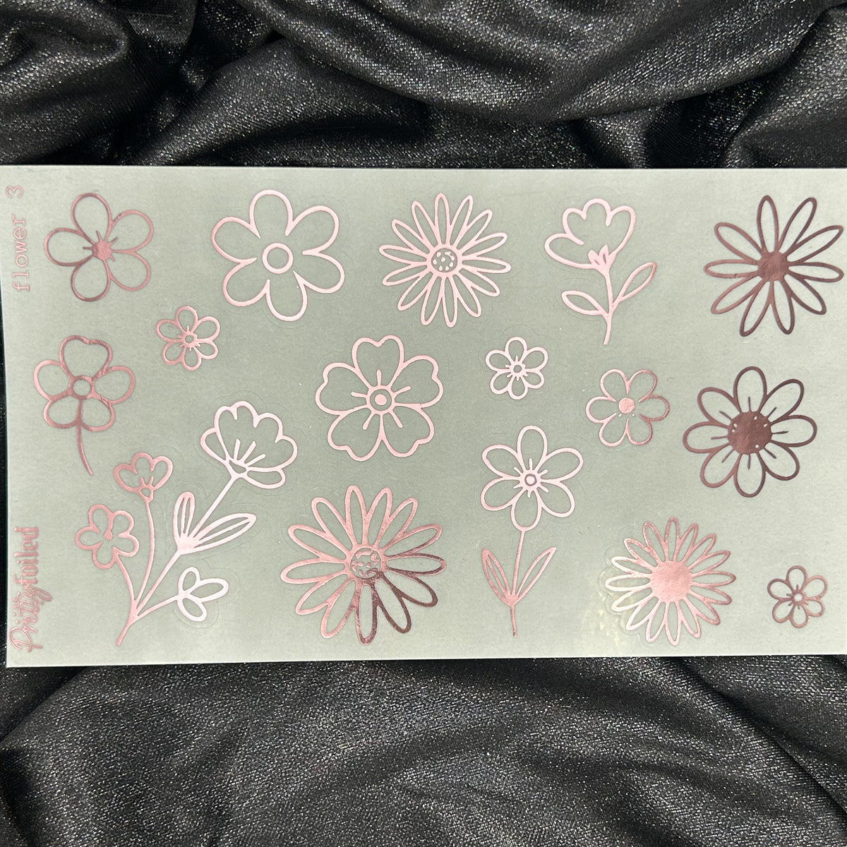 Flower 3 | Foiled Deco