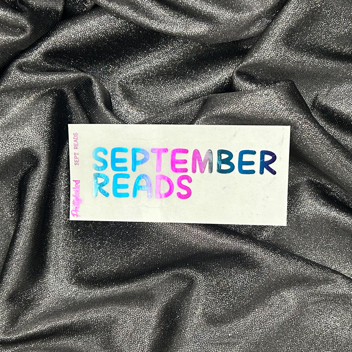 September Reads | Foiled Journaling Sticker