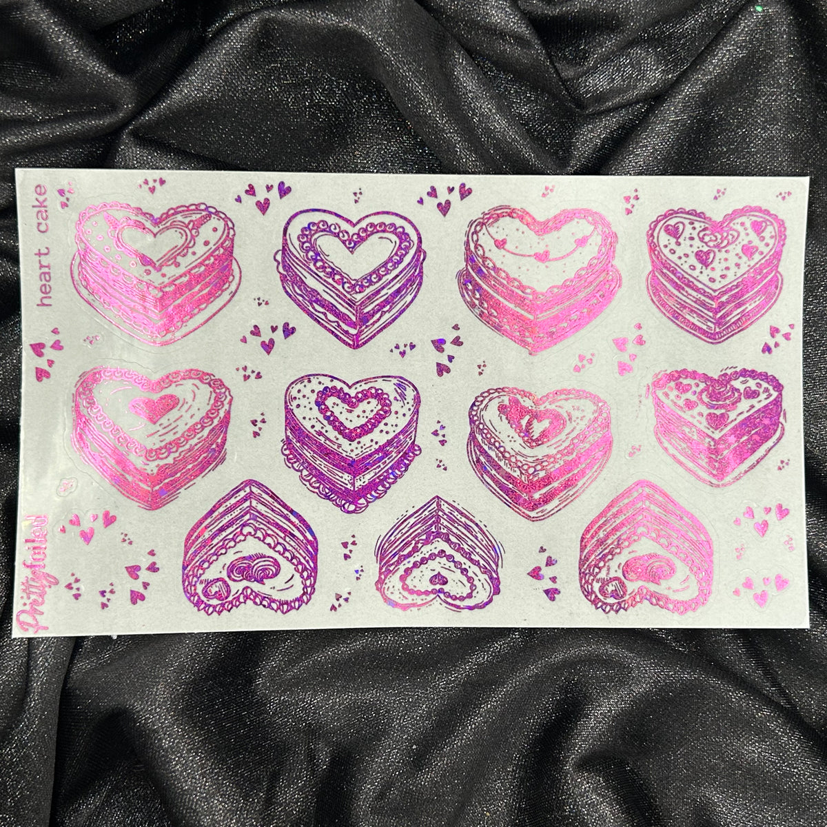 Heart Cake | Foiled Deco