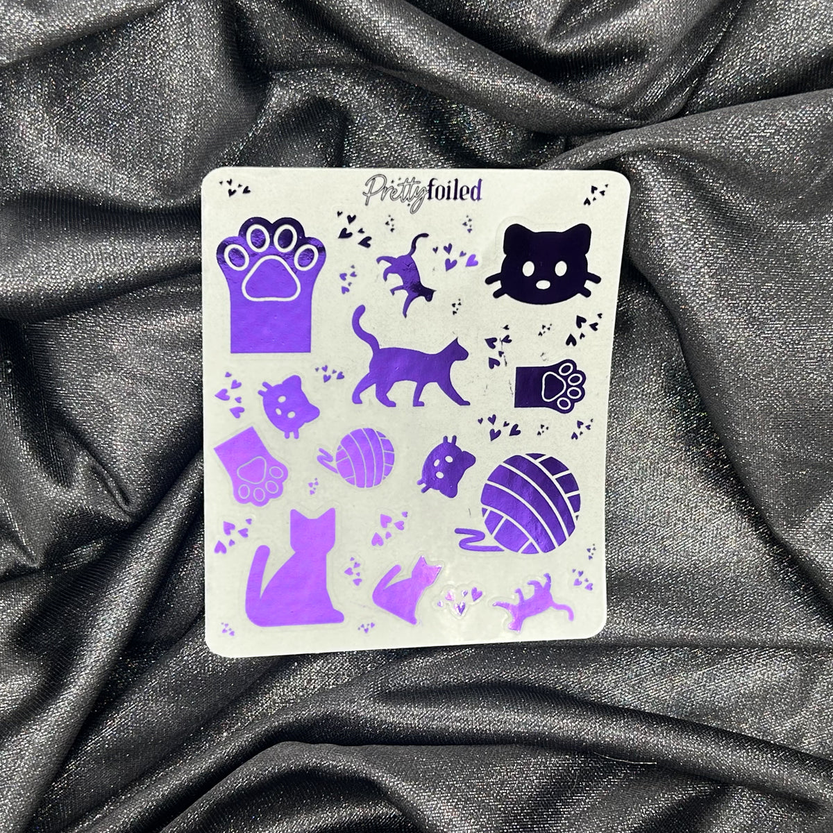 Cat | Foiled Journal Deco