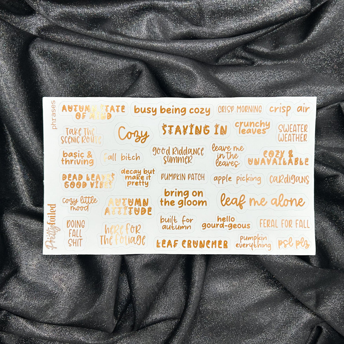 Phrases | Autumn Collection