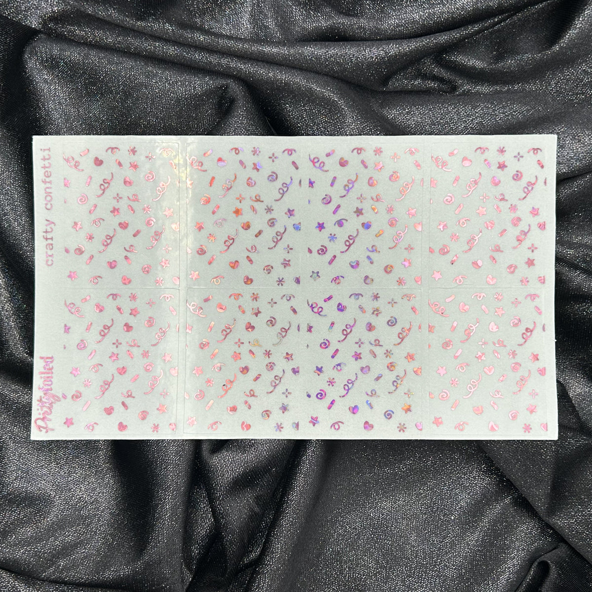 Crafty Confetti | Foiled Underlay