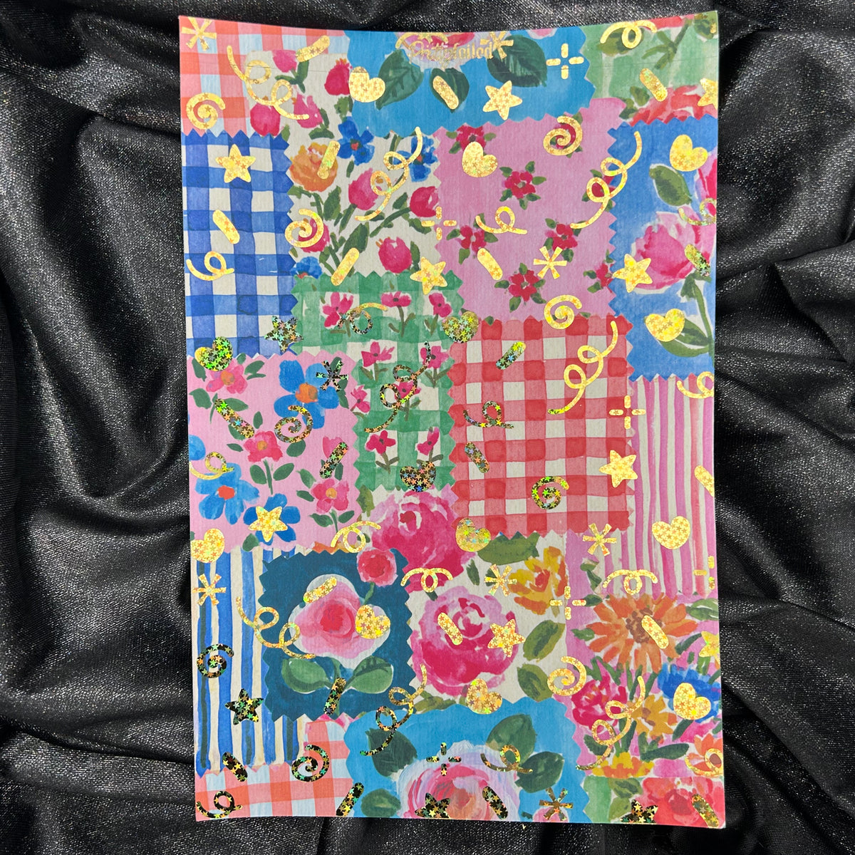 Patchwork | Crafty A5 Background Paper