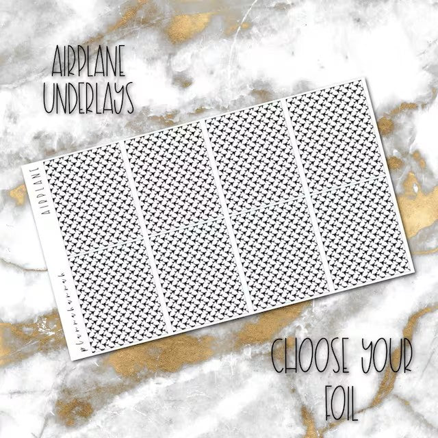 Airplane | Foiled Underlay