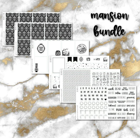 Mansion Bundle | Foiled Sticker Bundle