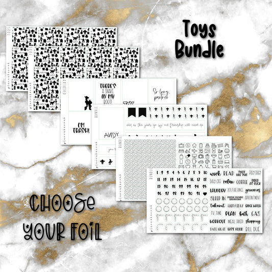 Toys | Foiled Fandom Sticker Bundle