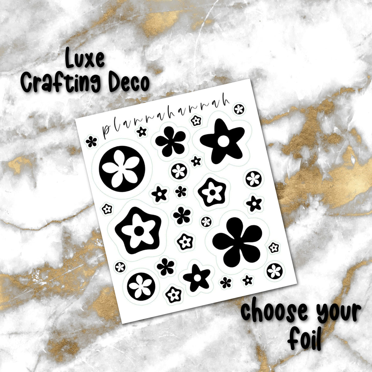 Luxe | Foiled Crafting Deco