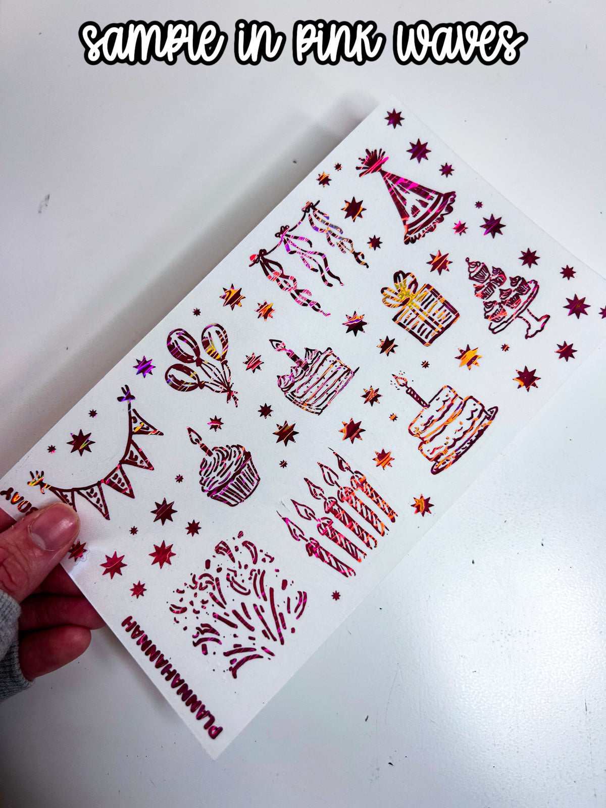 Bday | Foiled Journal Deco