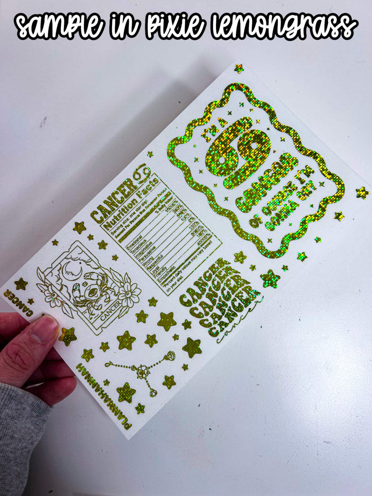 Cancer | Foiled Journal Deco