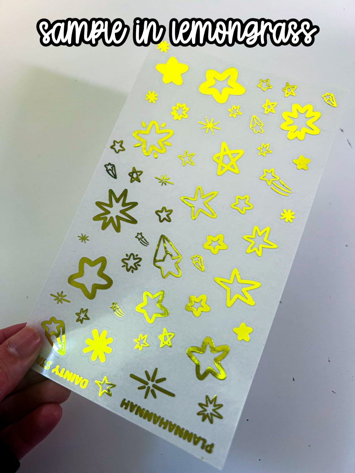 Dainty Stars | Foiled Journal Deco