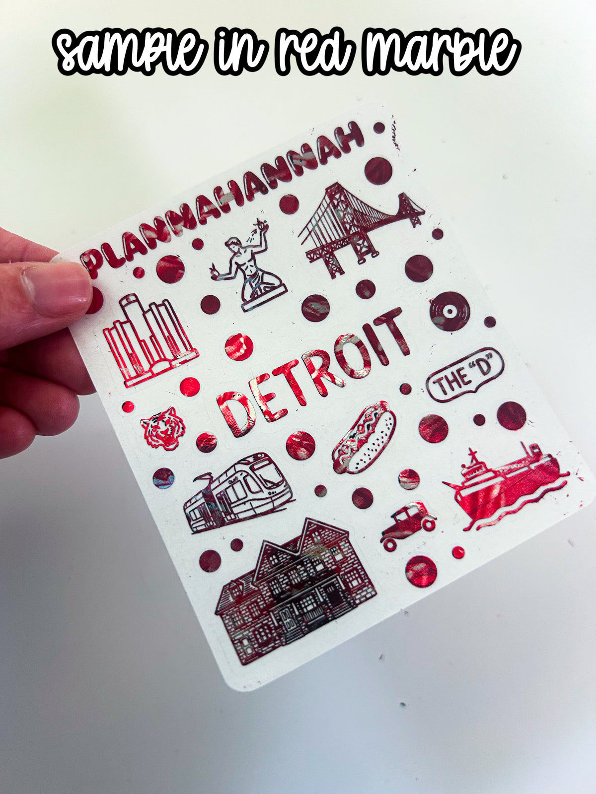 Detroit | Foiled Journal Deco