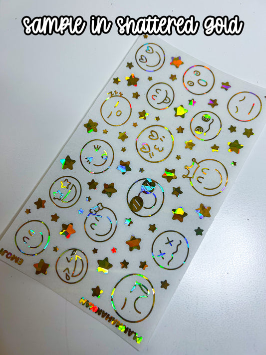 Emoji | Foiled Journal Deco
