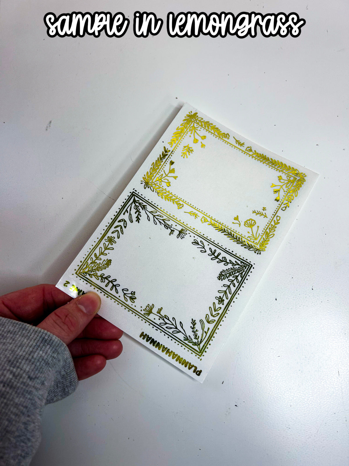 Frame 2 | Foiled Journal Deco