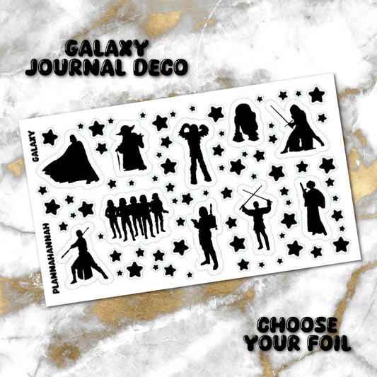 Galaxy | Foiled Journal Deco