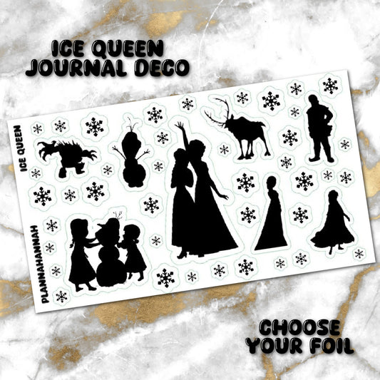 Ice Queen | Foiled Journal Deco