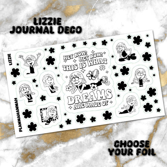 Lizzie | Foiled Journal Deco