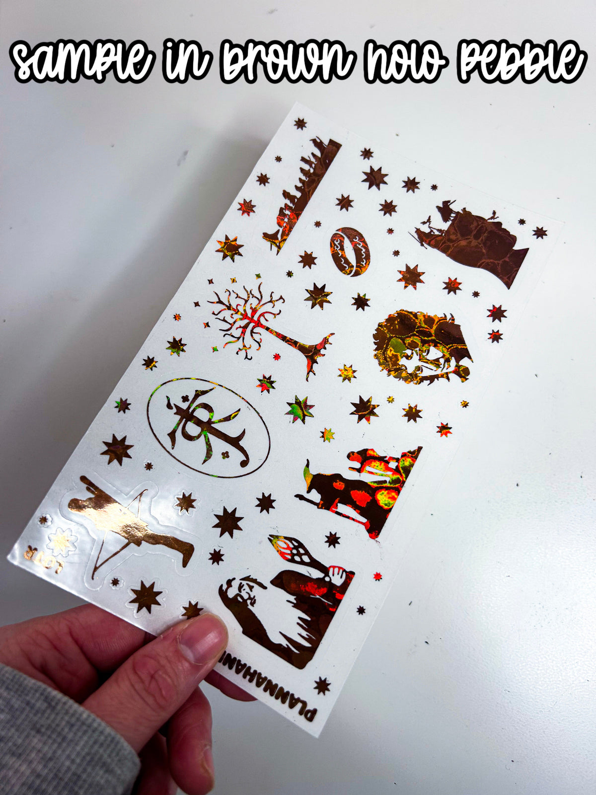 LOTR | Foiled Journal Deco