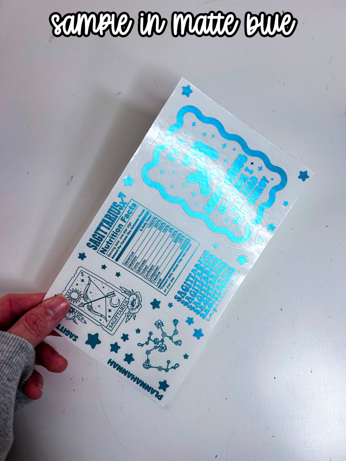 Sagittarius | Foiled Journal Deco
