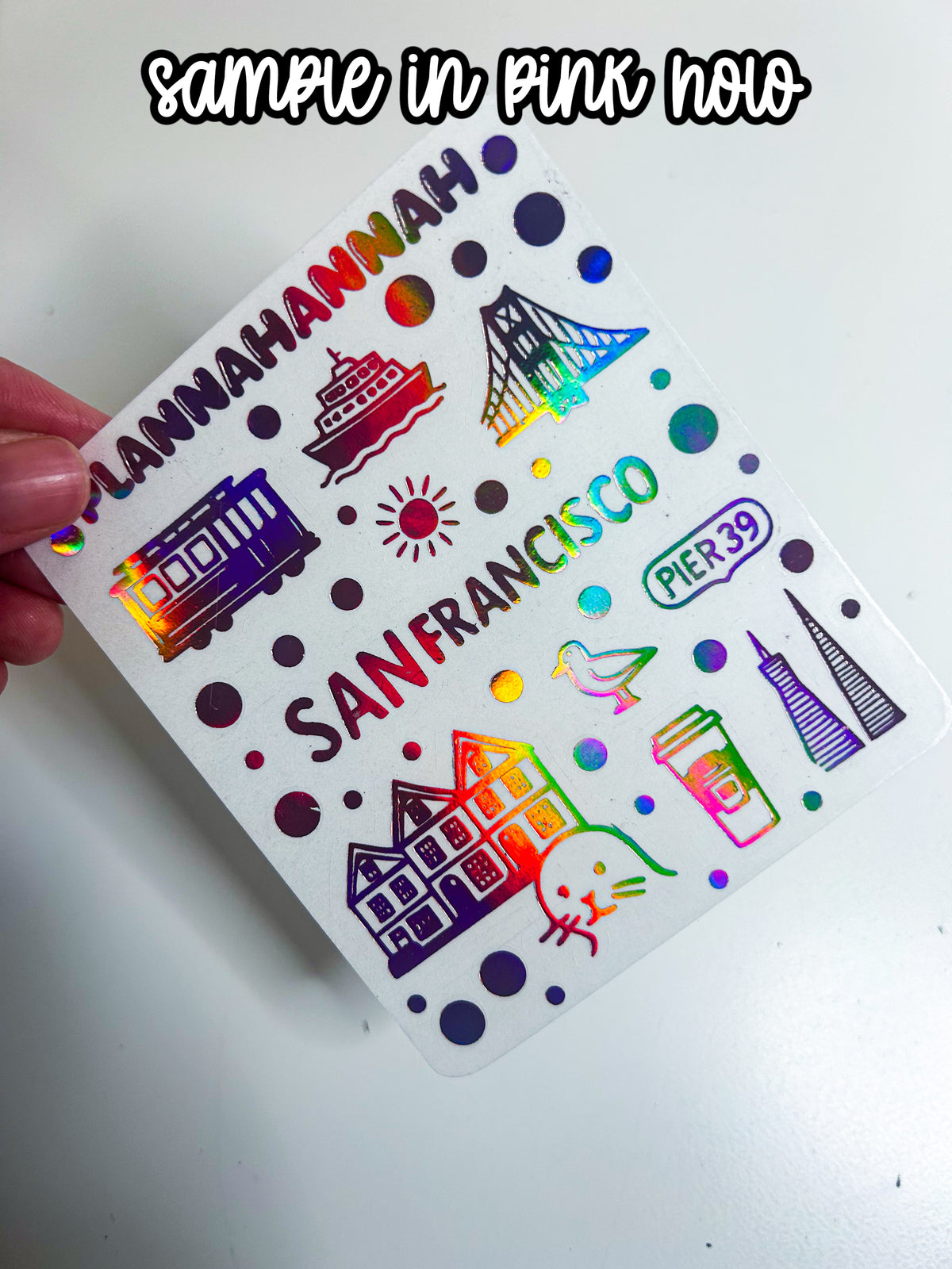 San Francisco | Foiled Journal Deco