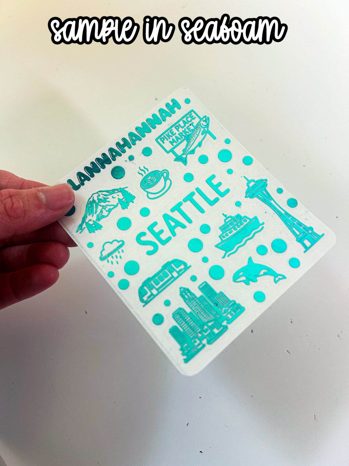 Seattle | Foiled Journal Deco