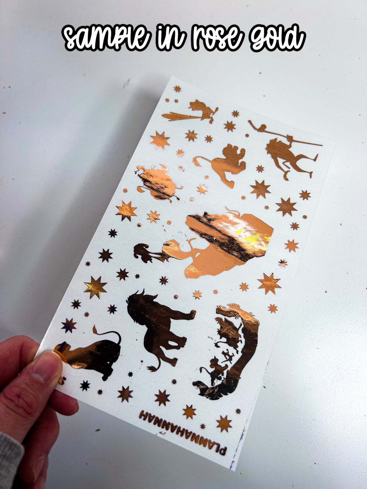 Simba | Foiled Journal Deco