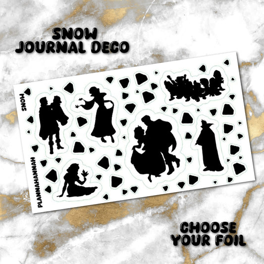 Snow | Foiled Journal Deco