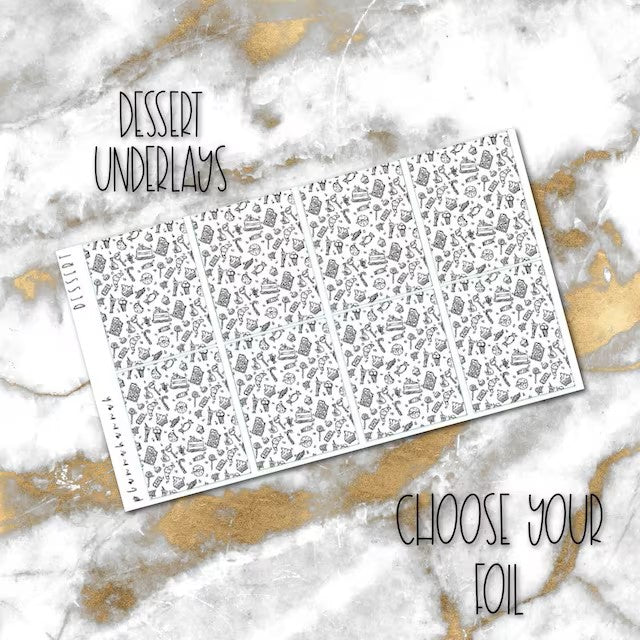 Dessert | Foiled Underlay