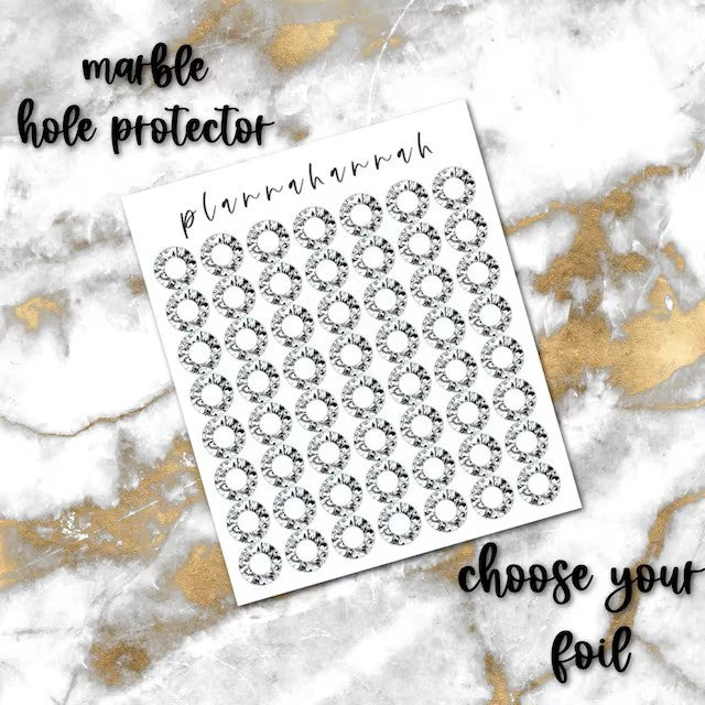 Marble Hole | Foiled Hole Protector