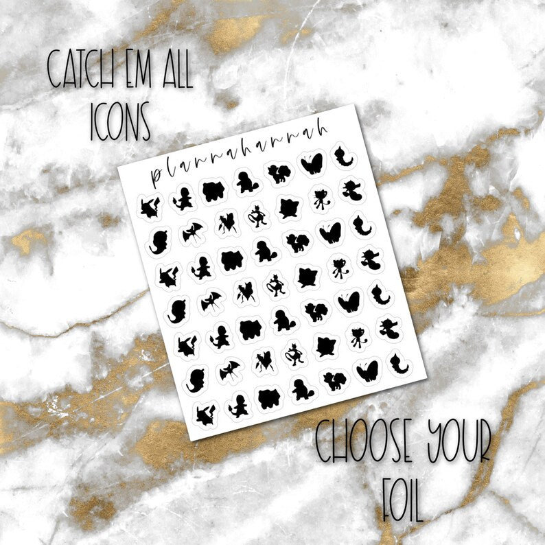Catch 'em All | Foiled Fandom Icons