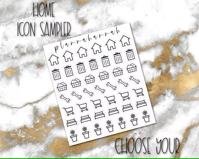 Home | Foiled Icon Sampler