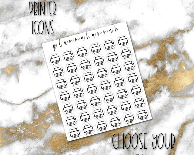 Printer | Foiled Icon