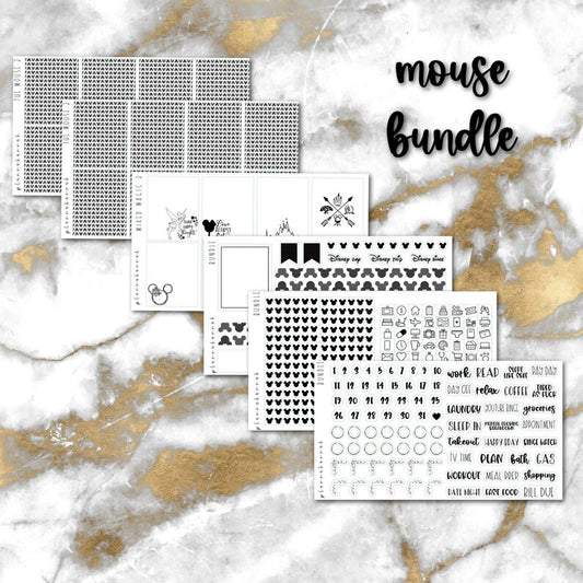 Mouse Bundle | Foiled Sticker Bundle