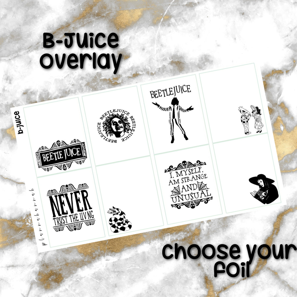 B-Juice | Foiled Overlay