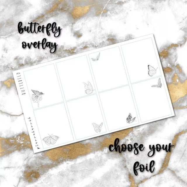 Butterfly | Foiled Overlay