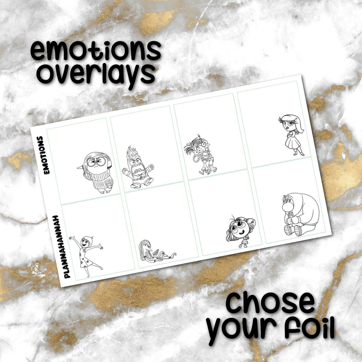 Emotions | Foiled Fandom Overlay