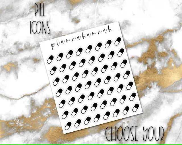 Pill | Foiled Icon