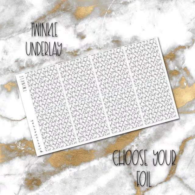 Twinkle | Foiled Underlay