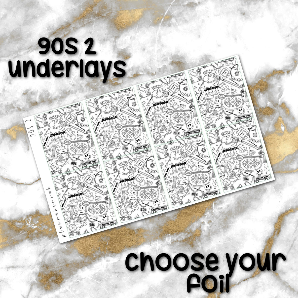 90s 2 | Foiled Underlay