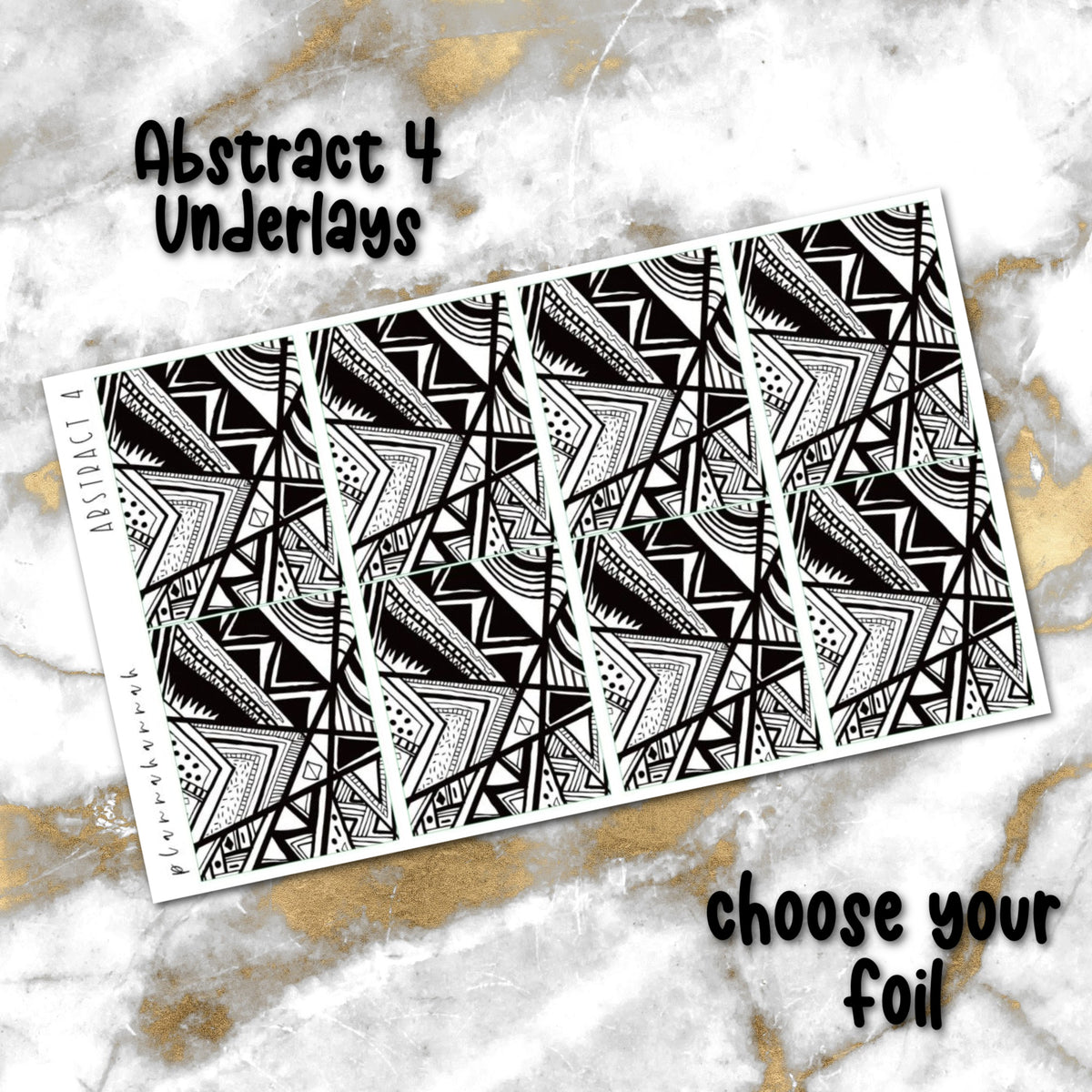 Abstract 4 | Foiled Underlay