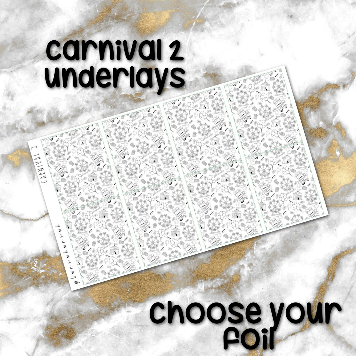 Carnival 2 | Foiled Underlay