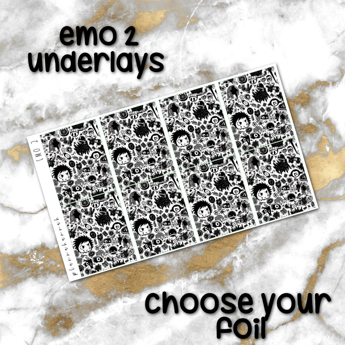 Emo 2 | Foiled Underlay