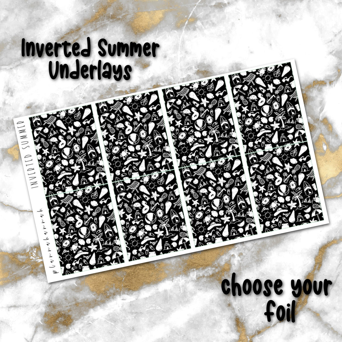 Inverted Summer | Foiled Underlay