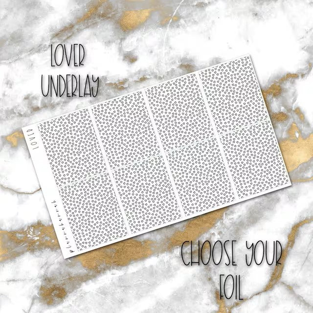 Lover | Foiled Underlay